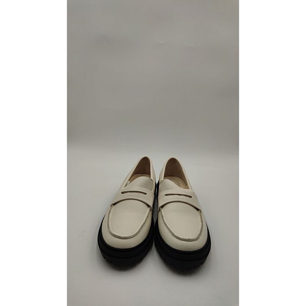 Quince Cream and Black Women's Loafers